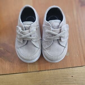 Sperry Kids Beige Walker Shoes